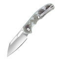 IOKO Pocket Knife G10 Camouflage Handle, D2 Blade